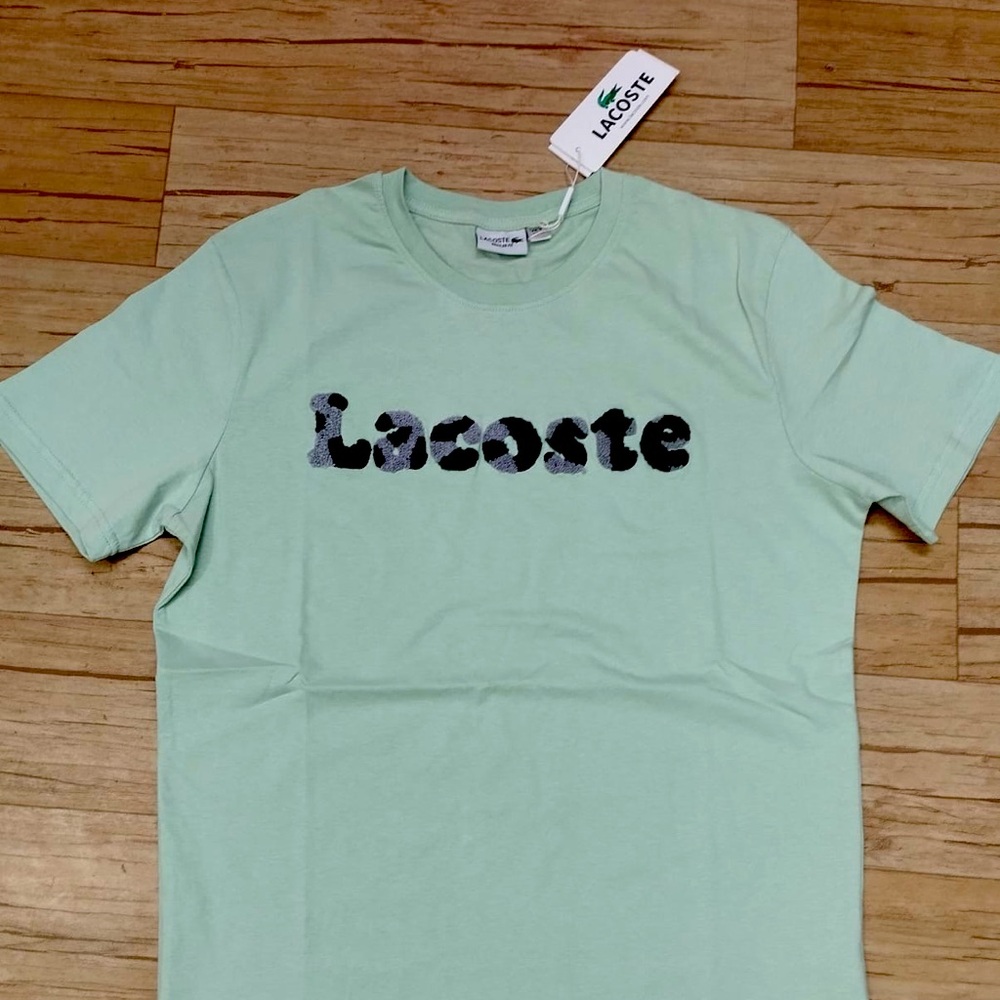 New Lacoste t-shirt with tags Light Green